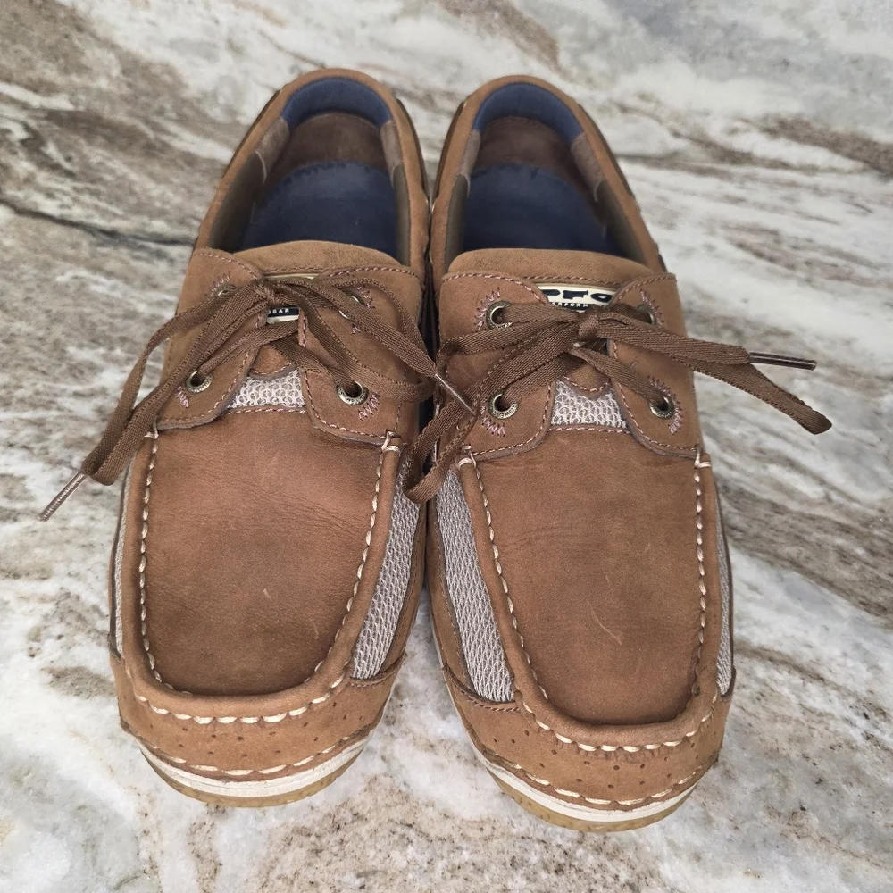 Columbia PFG Sailfish Men's Leather Boat Shoes Size 11
